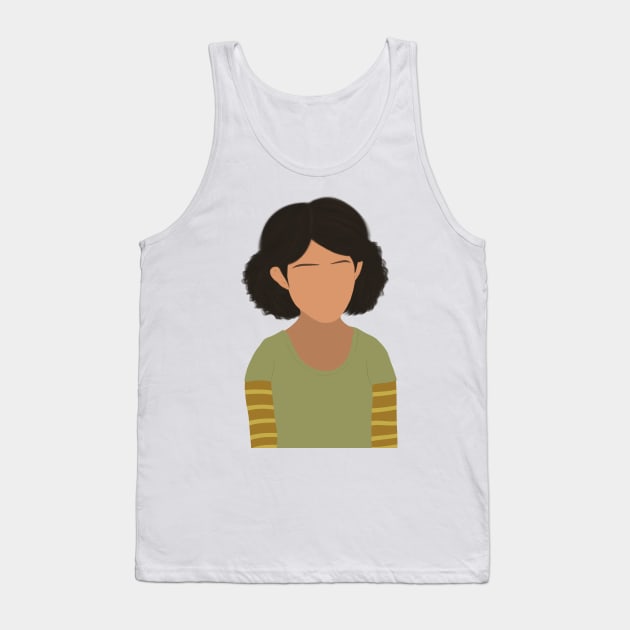 The Walking Dead Game Season 1 Clementine Fan Art Tank Top by senaeksi